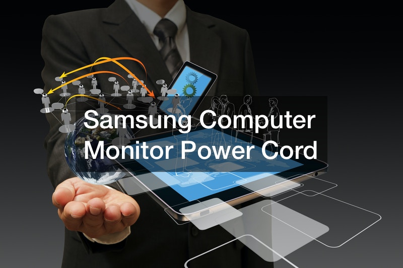Samsung Computer Monitor Power Cord